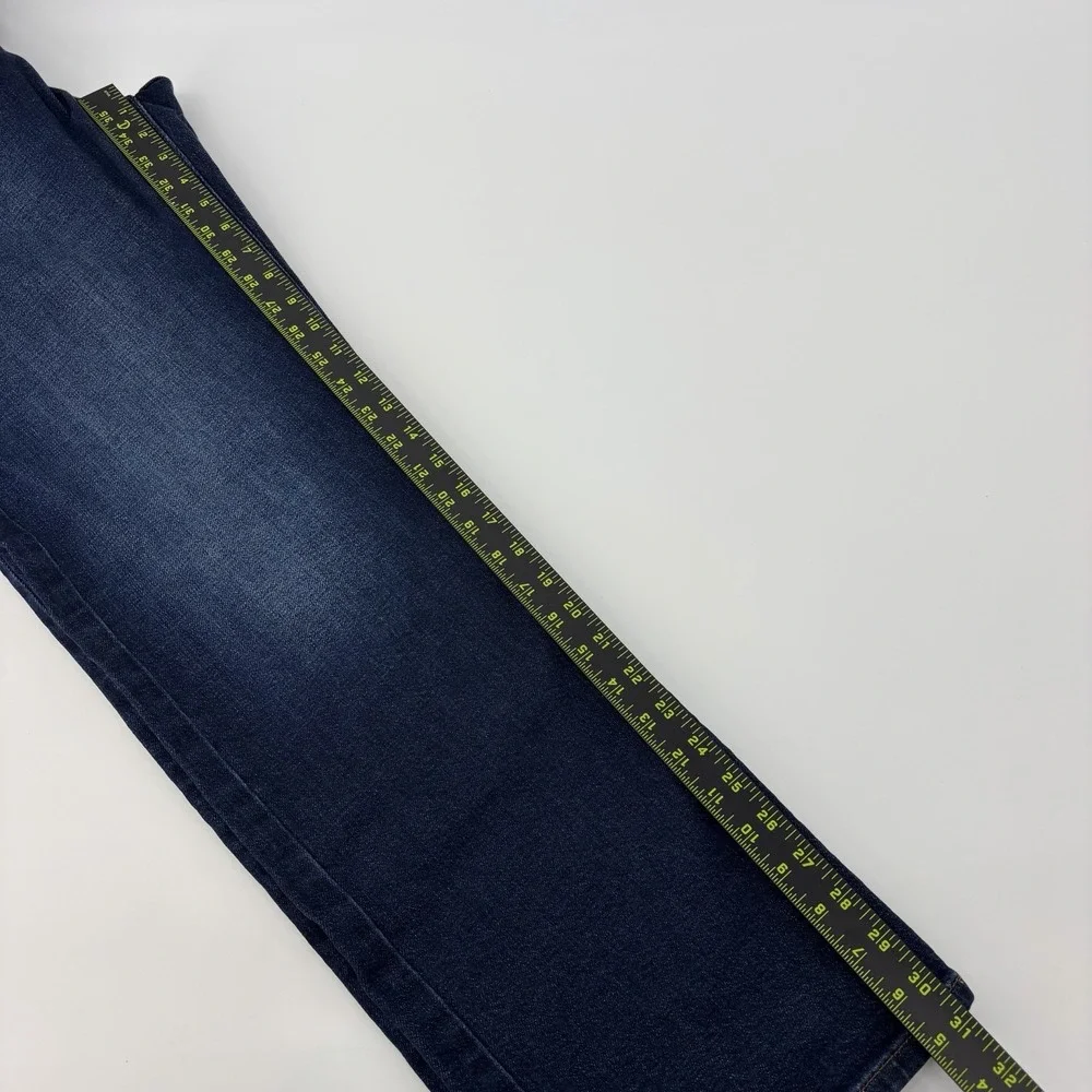 MOTT & BOW Slim Dark Blue Jeans Men's Size 38x30 Straight‎ Leg Organic Cotton
